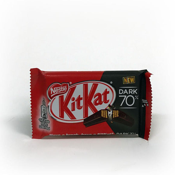 Nestle Fair Trade Kitkat 70% Dark Chocolate 4 Finger